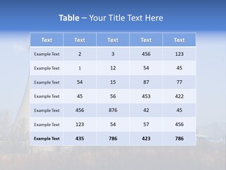 Power Plant In Northern China. PowerPoint Template