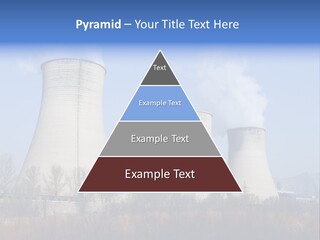 Power Plant In Northern China. PowerPoint Template