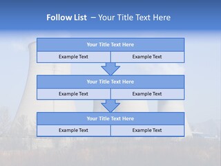 Power Plant In Northern China. PowerPoint Template
