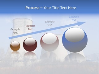 Power Plant In Northern China. PowerPoint Template