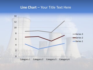 Power Plant In Northern China. PowerPoint Template