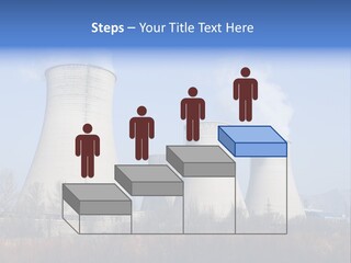 Power Plant In Northern China. PowerPoint Template