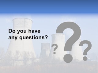 Power Plant In Northern China. PowerPoint Template
