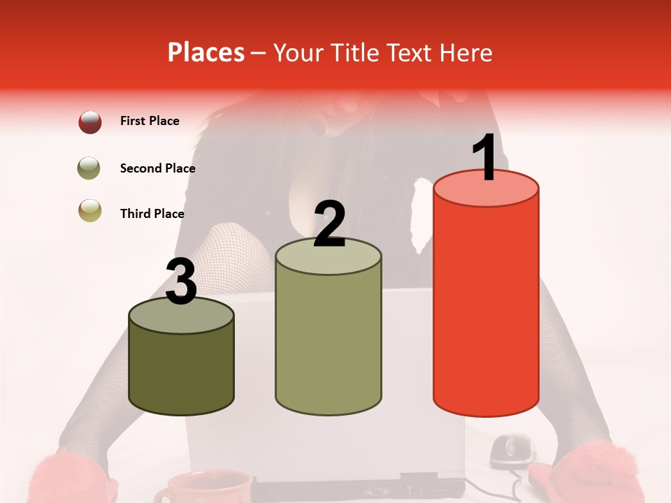 Multi Tasking Woman Balancing Life Work, Domestic Chores And Sensuality. PowerPoint Template