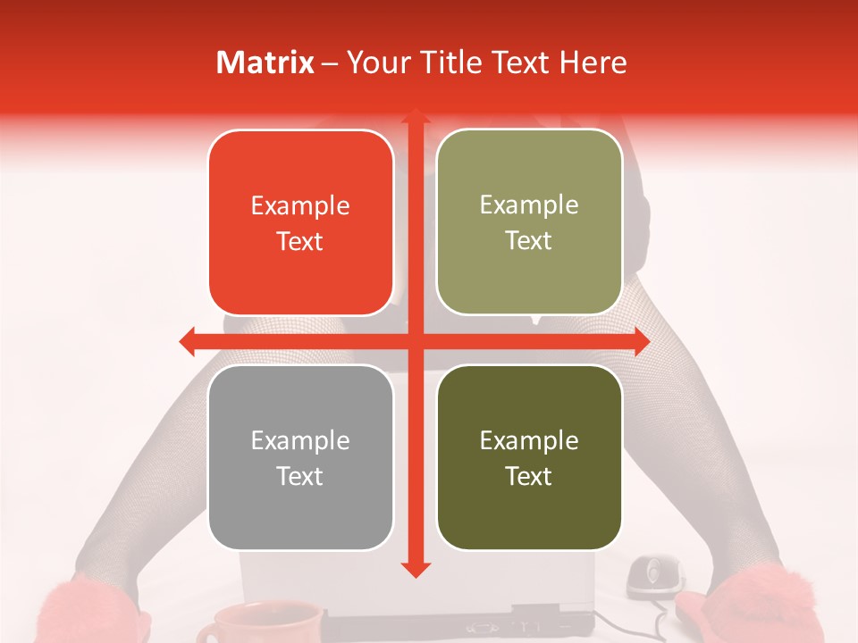 Multi Tasking Woman Balancing Life Work, Domestic Chores And Sensuality. PowerPoint Template