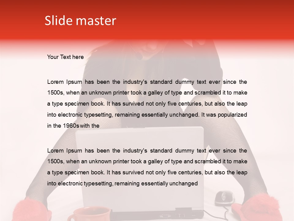 Multi Tasking Woman Balancing Life Work, Domestic Chores And Sensuality. PowerPoint Template