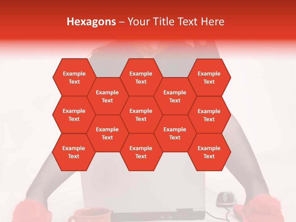 Multi Tasking Woman Balancing Life Work, Domestic Chores And Sensuality. PowerPoint Template