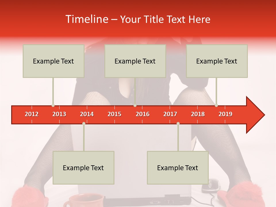 Multi Tasking Woman Balancing Life Work, Domestic Chores And Sensuality. PowerPoint Template