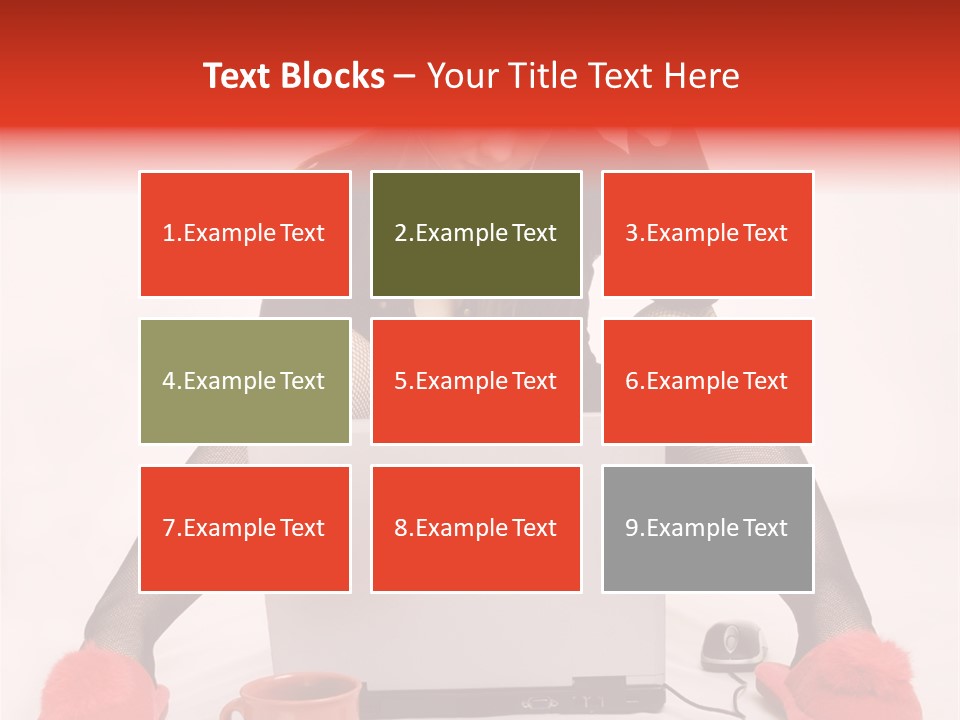 Multi Tasking Woman Balancing Life Work, Domestic Chores And Sensuality. PowerPoint Template