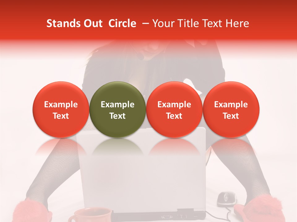 Multi Tasking Woman Balancing Life Work, Domestic Chores And Sensuality. PowerPoint Template