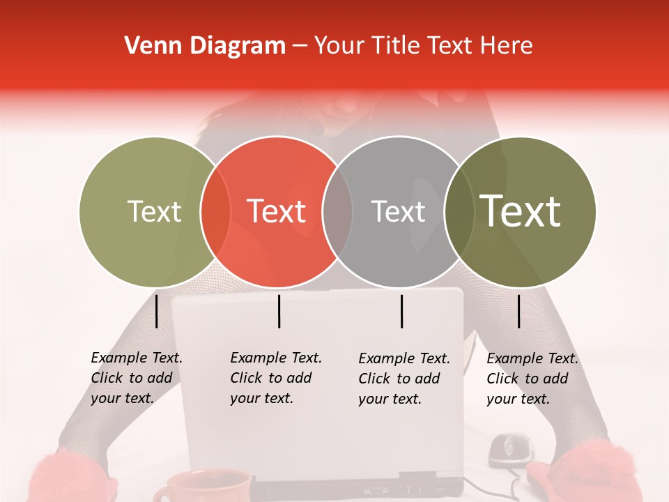 Multi Tasking Woman Balancing Life Work, Domestic Chores And Sensuality. PowerPoint Template