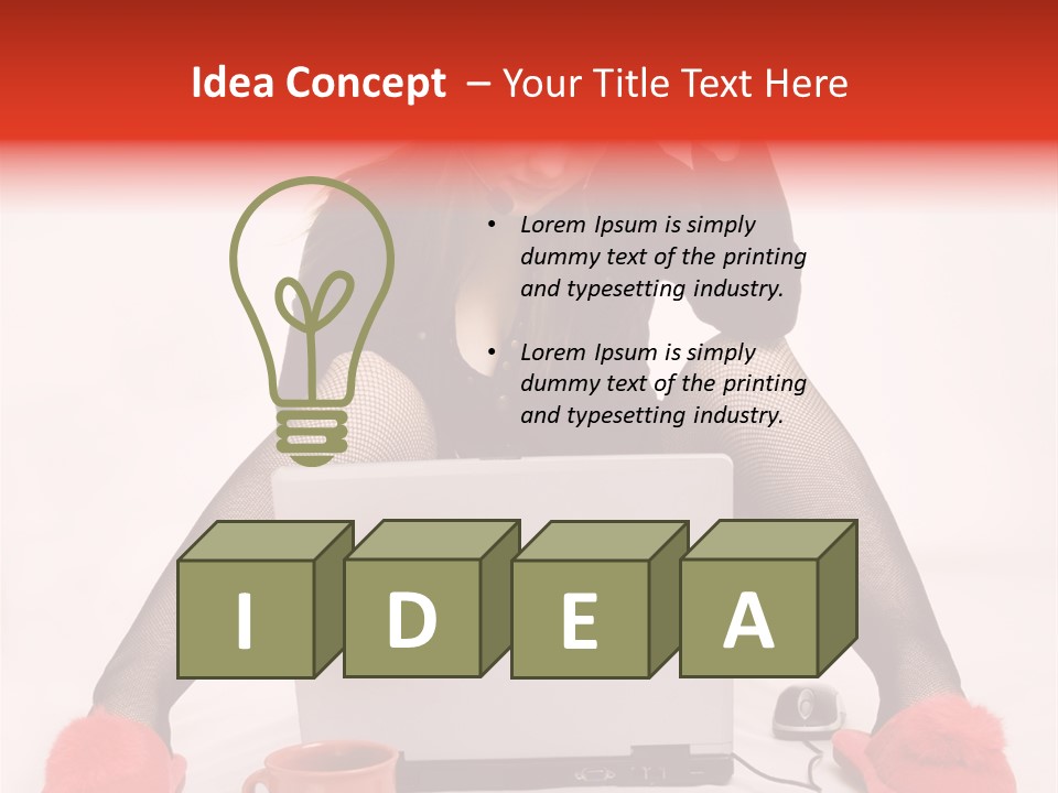 Multi Tasking Woman Balancing Life Work, Domestic Chores And Sensuality. PowerPoint Template