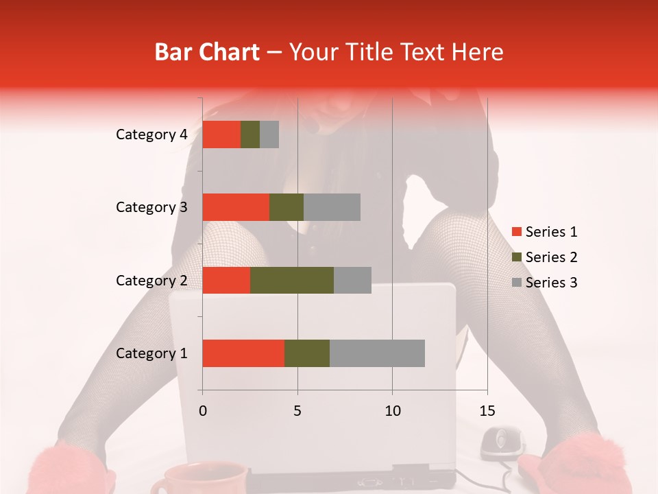 Multi Tasking Woman Balancing Life Work, Domestic Chores And Sensuality. PowerPoint Template