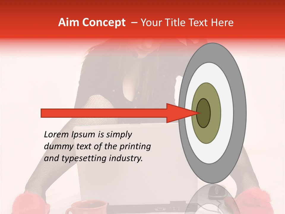 Multi Tasking Woman Balancing Life Work, Domestic Chores And Sensuality. PowerPoint Template