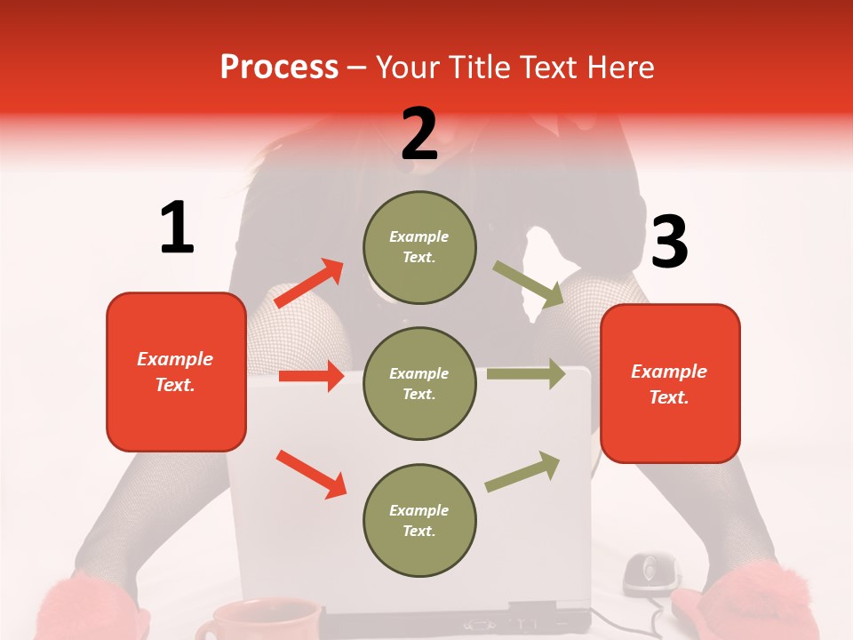 Multi Tasking Woman Balancing Life Work, Domestic Chores And Sensuality. PowerPoint Template