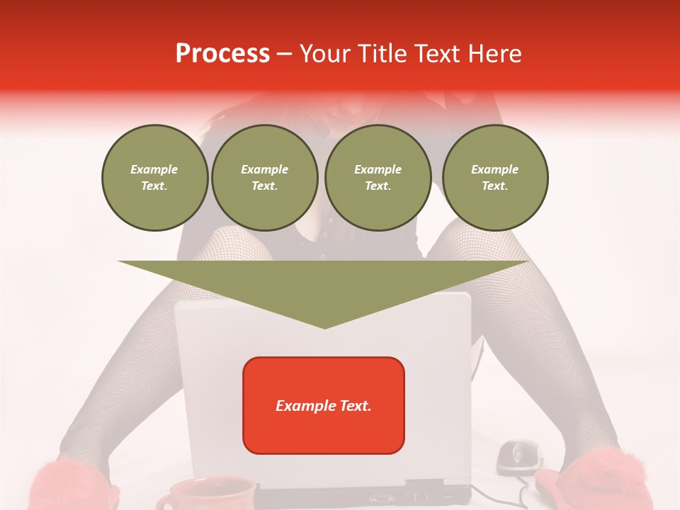 Multi Tasking Woman Balancing Life Work, Domestic Chores And Sensuality. PowerPoint Template