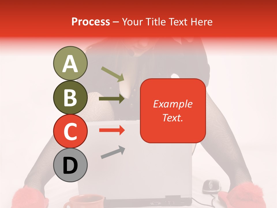 Multi Tasking Woman Balancing Life Work, Domestic Chores And Sensuality. PowerPoint Template