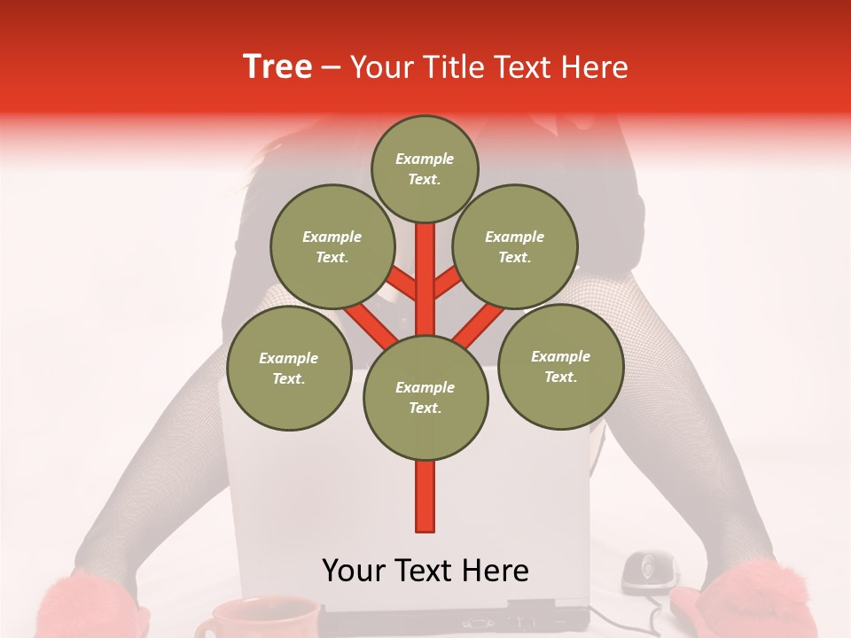 Multi Tasking Woman Balancing Life Work, Domestic Chores And Sensuality. PowerPoint Template