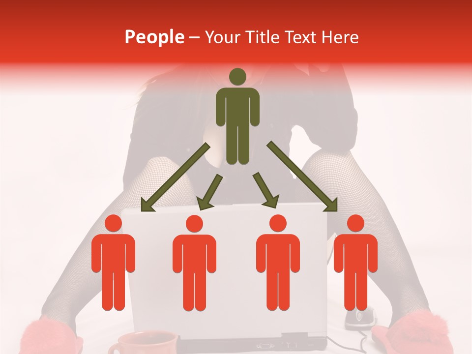 Multi Tasking Woman Balancing Life Work, Domestic Chores And Sensuality. PowerPoint Template