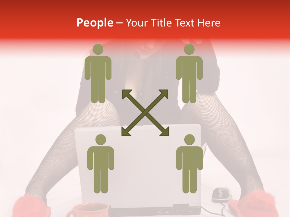 Multi Tasking Woman Balancing Life Work, Domestic Chores And Sensuality. PowerPoint Template