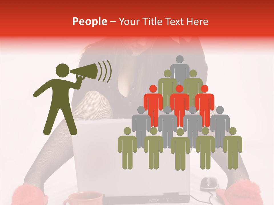 Multi Tasking Woman Balancing Life Work, Domestic Chores And Sensuality. PowerPoint Template