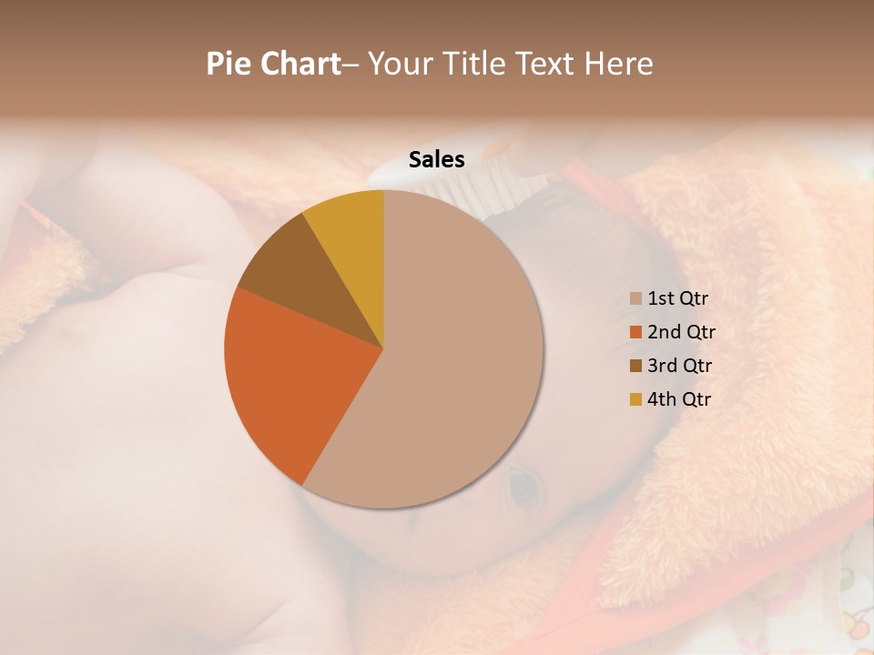 Mother Brushing Her Son With Comb PowerPoint Template