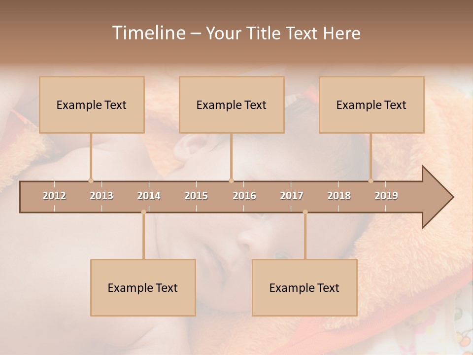 Mother Brushing Her Son With Comb PowerPoint Template