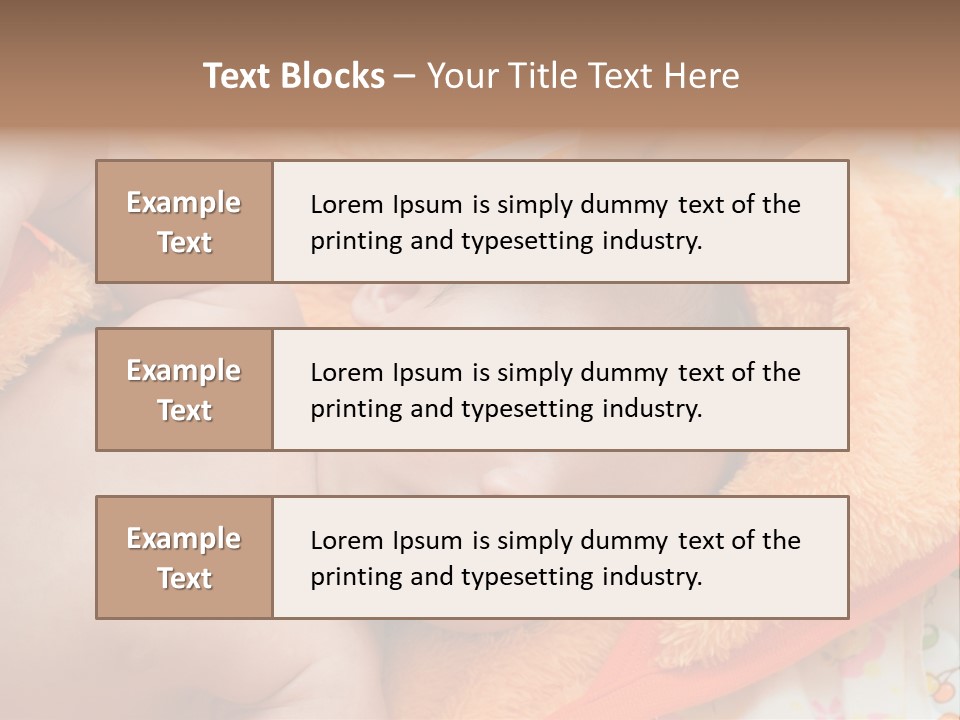 Mother Brushing Her Son With Comb PowerPoint Template