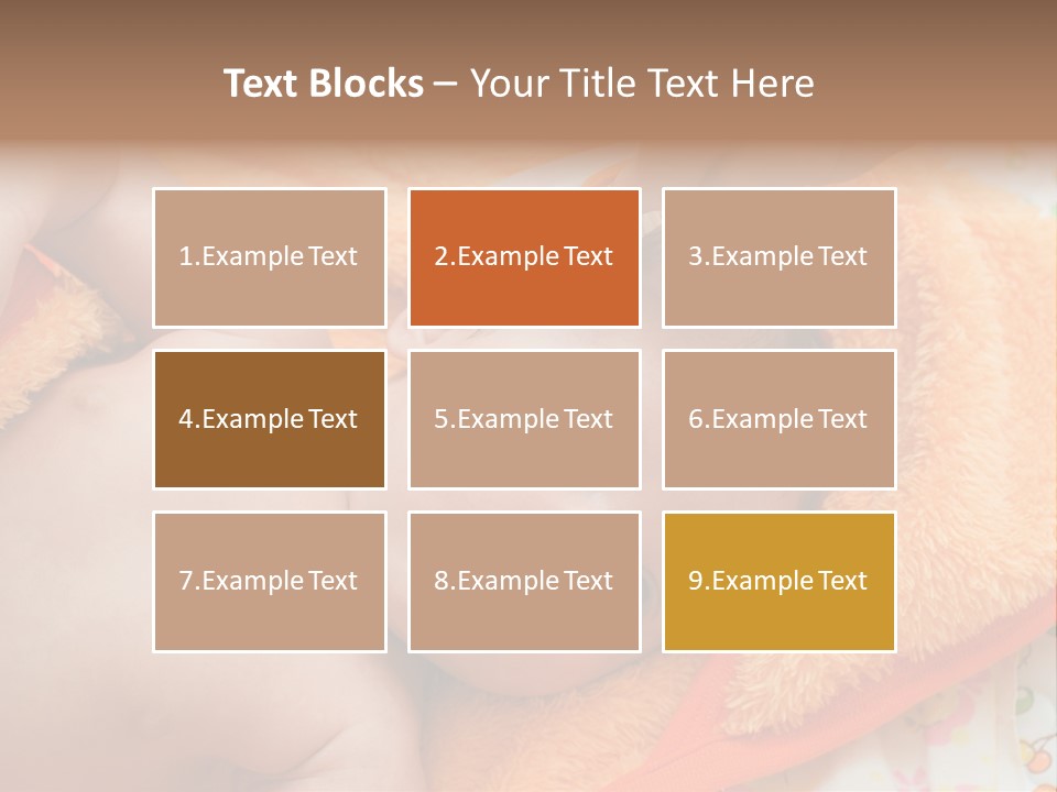 Mother Brushing Her Son With Comb PowerPoint Template