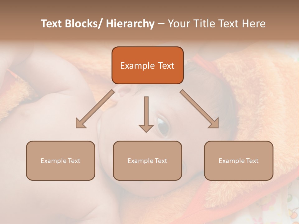 Mother Brushing Her Son With Comb PowerPoint Template