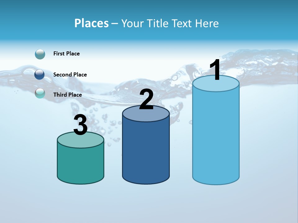 Rippled Water Surface PowerPoint Template