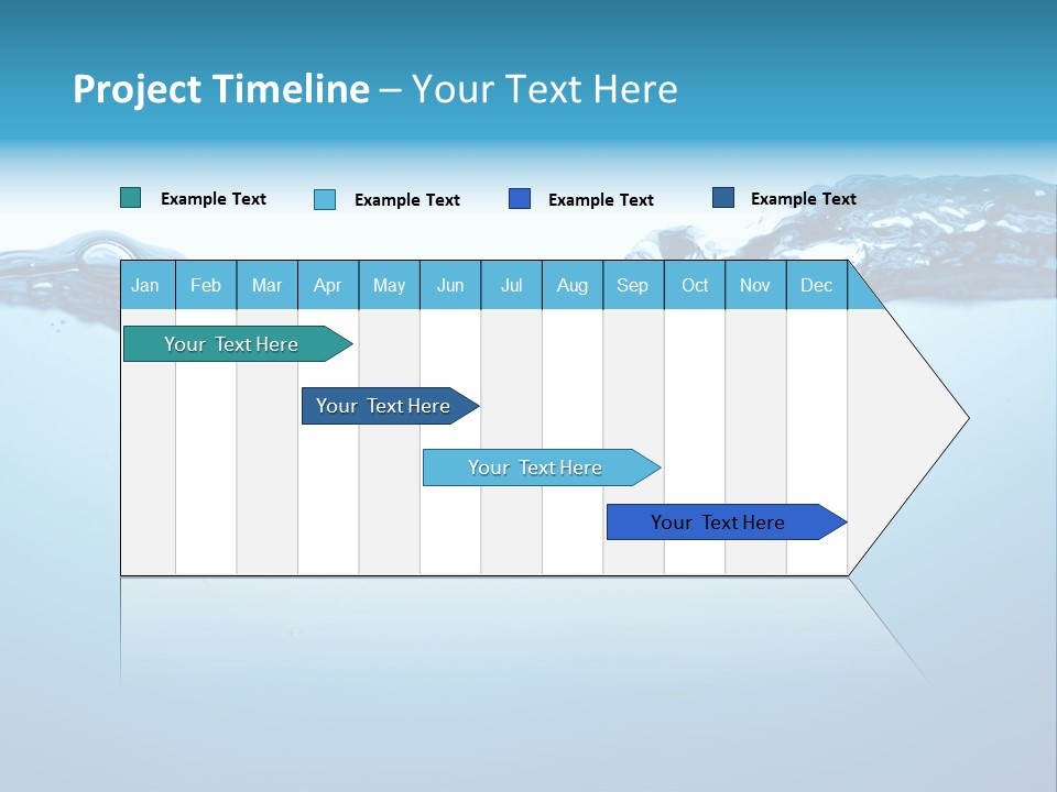 Rippled Water Surface PowerPoint Template