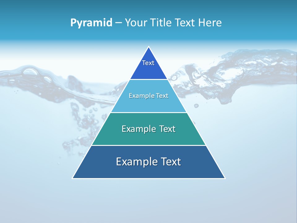 Rippled Water Surface PowerPoint Template