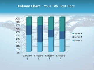 Rippled Water Surface PowerPoint Template