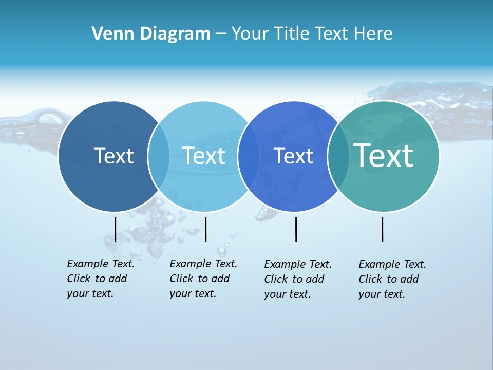 Rippled Water Surface PowerPoint Template
