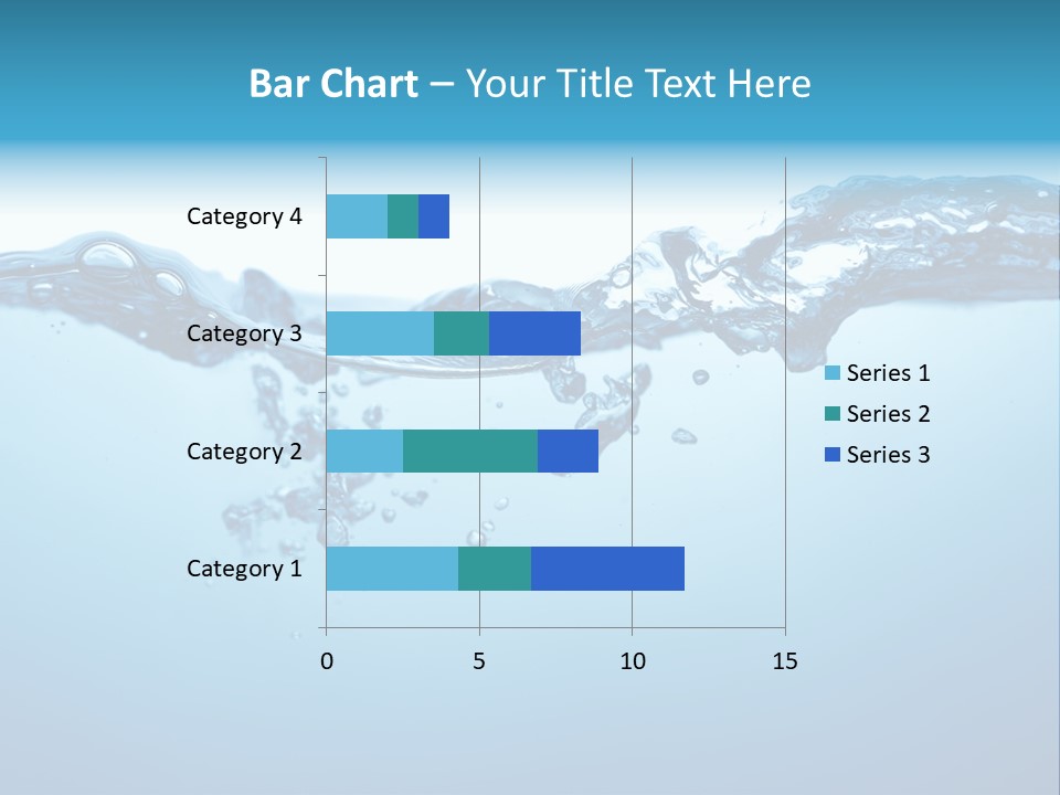 Rippled Water Surface PowerPoint Template