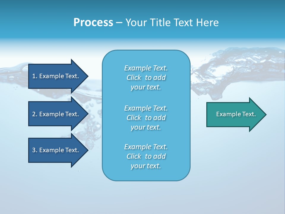 Rippled Water Surface PowerPoint Template