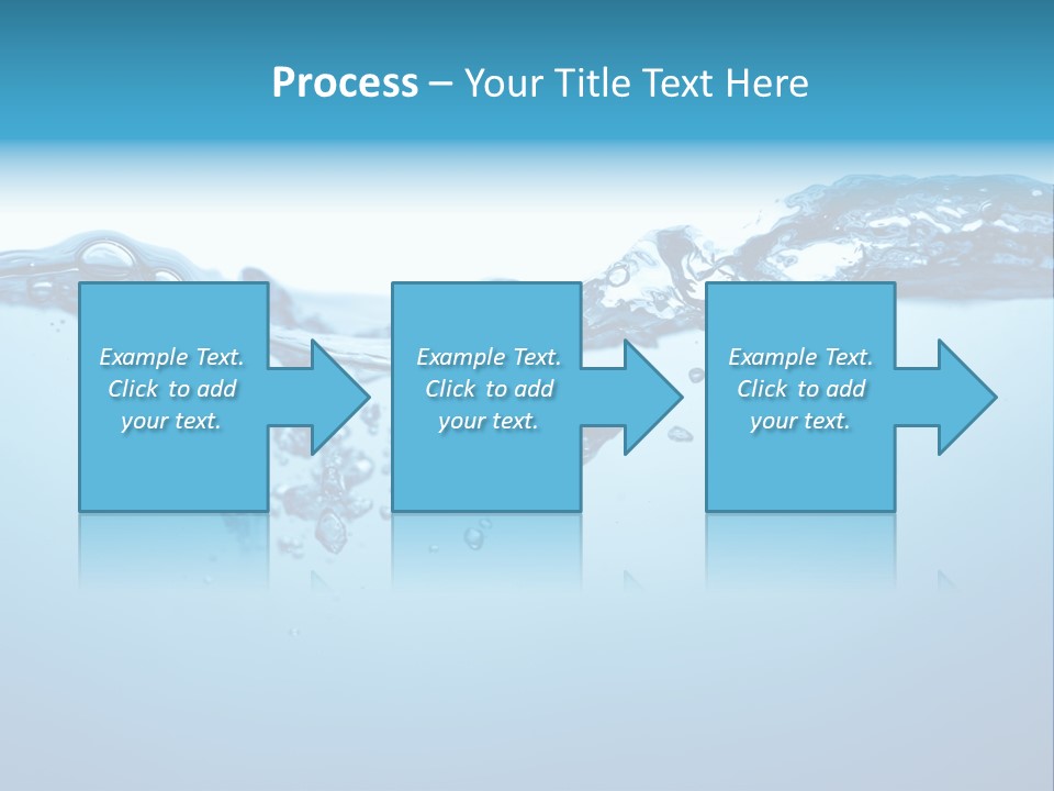 Rippled Water Surface PowerPoint Template