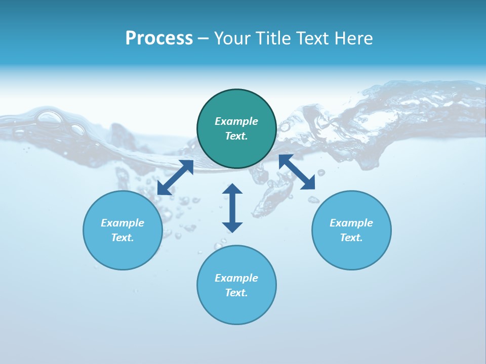 Rippled Water Surface PowerPoint Template