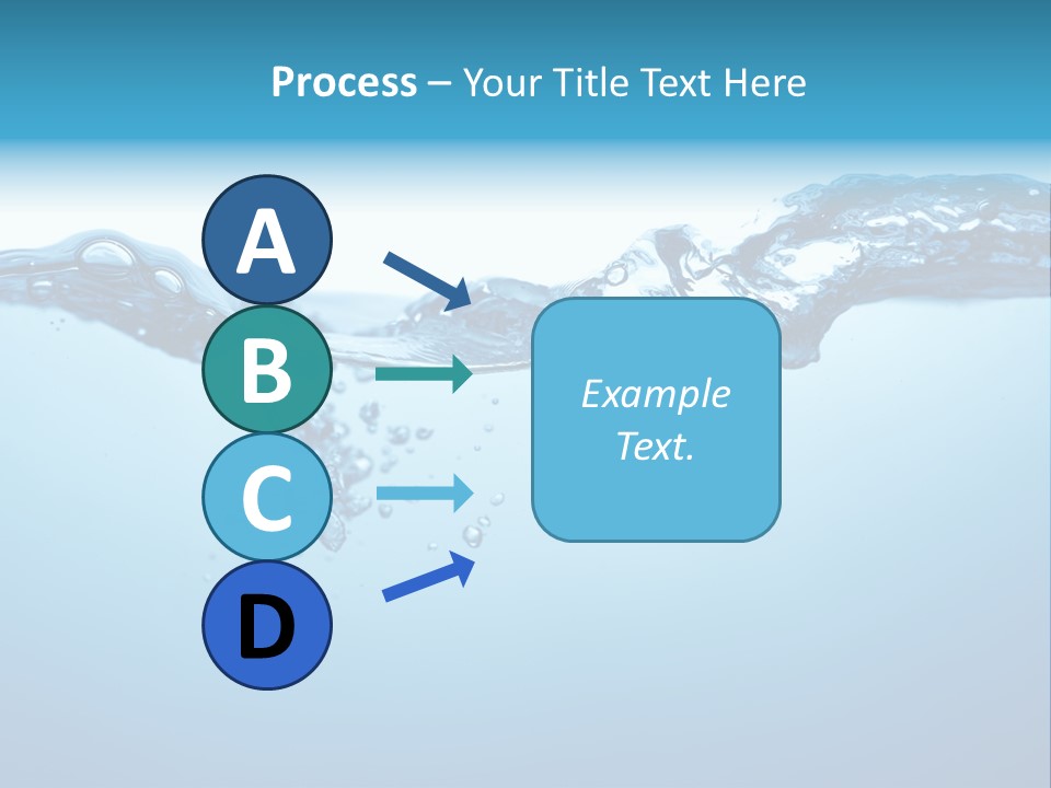 Rippled Water Surface PowerPoint Template
