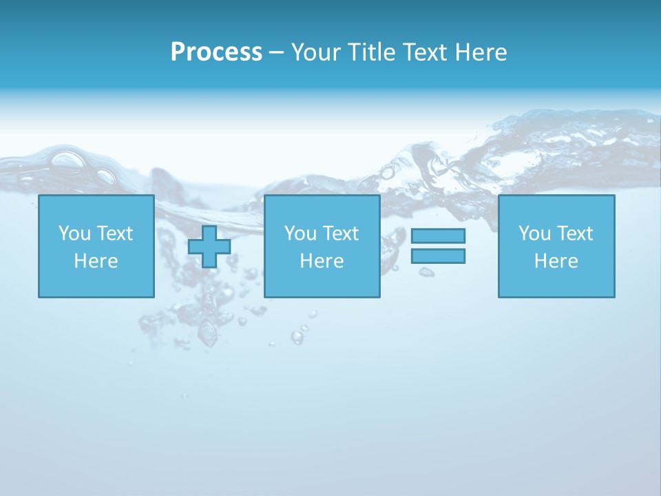 Rippled Water Surface PowerPoint Template