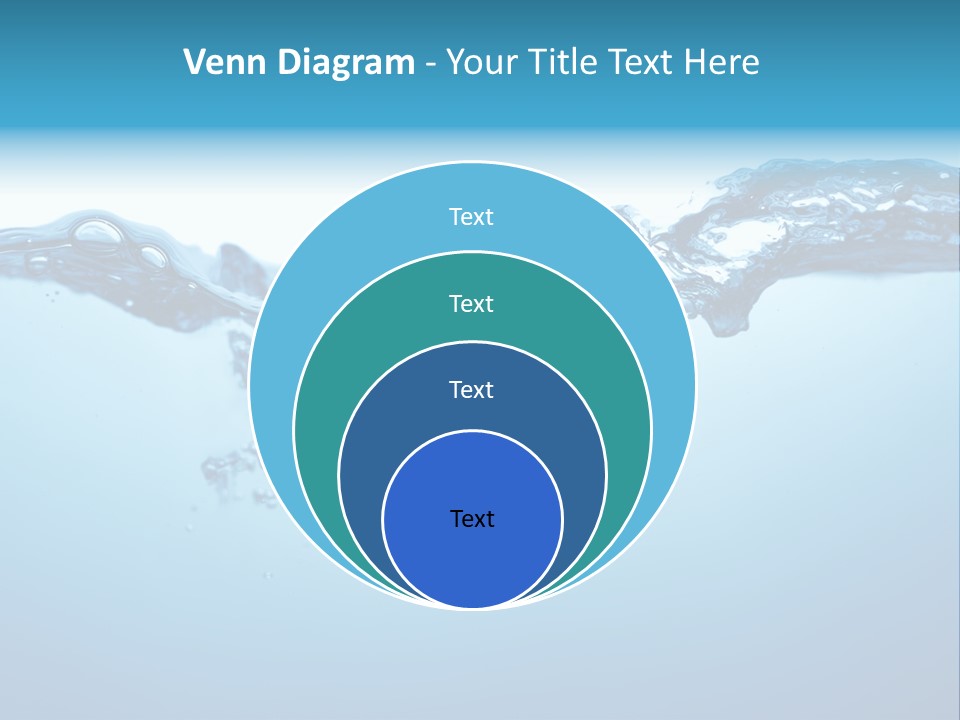 Rippled Water Surface PowerPoint Template