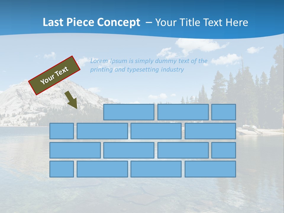 White Dentist Pocket With Toothbrush And Angled Mirror PowerPoint Template