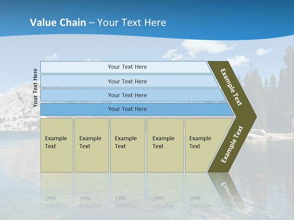 White Dentist Pocket With Toothbrush And Angled Mirror PowerPoint Template