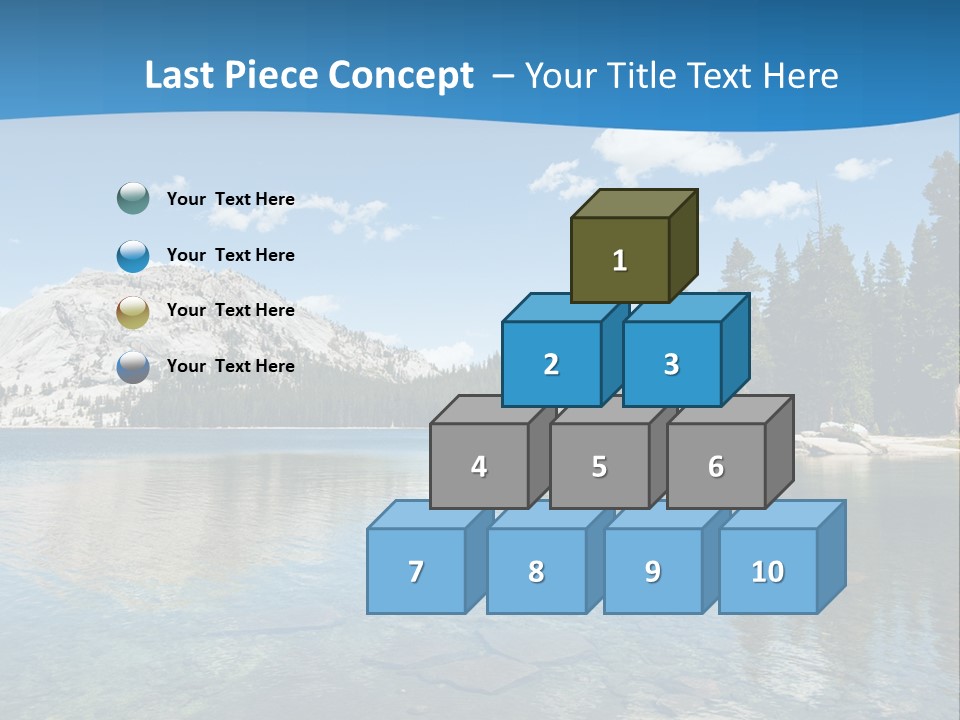 White Dentist Pocket With Toothbrush And Angled Mirror PowerPoint Template