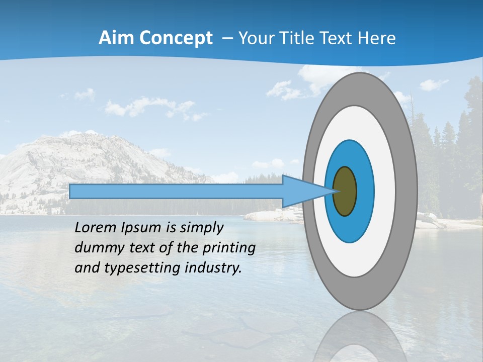 White Dentist Pocket With Toothbrush And Angled Mirror PowerPoint Template