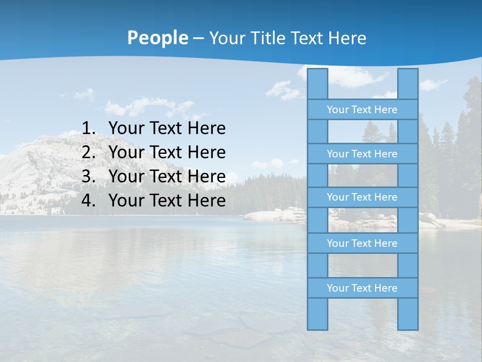 White Dentist Pocket With Toothbrush And Angled Mirror PowerPoint Template