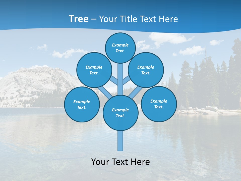 White Dentist Pocket With Toothbrush And Angled Mirror PowerPoint Template