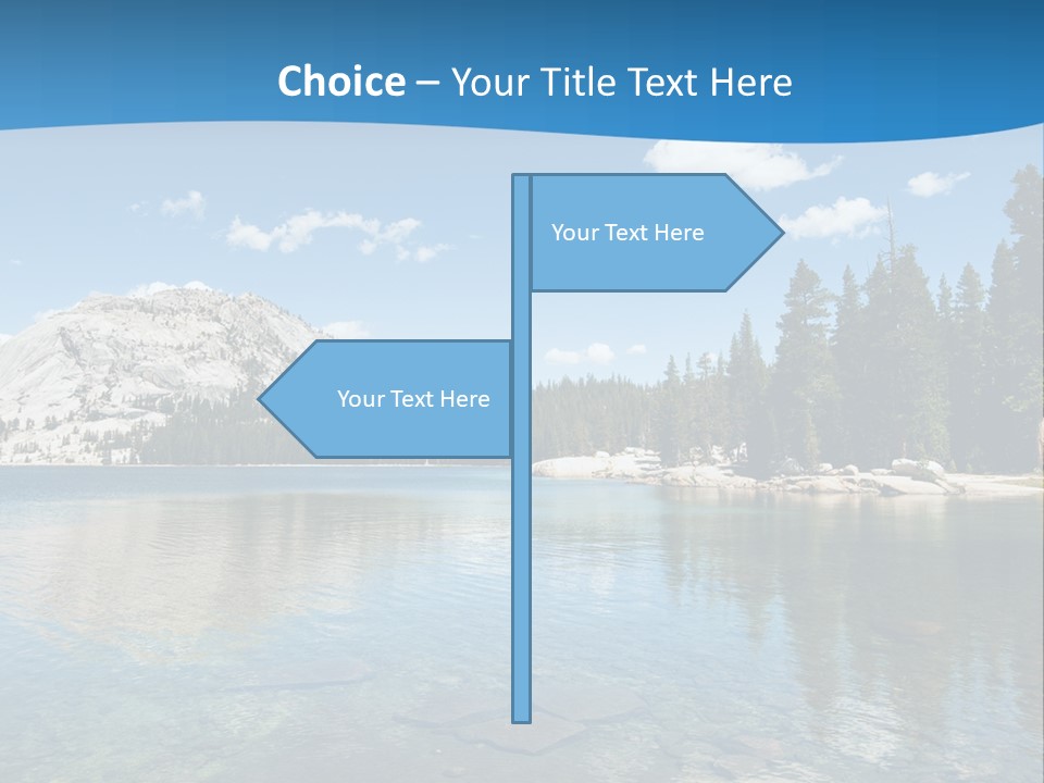 White Dentist Pocket With Toothbrush And Angled Mirror PowerPoint Template