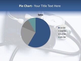 Stethoscope And Sphingomamometer PowerPoint Template